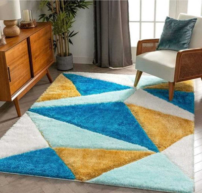 Ra handloom carpet Multicolor Wool Carpet(3 ft,  X 5 ft, Rectangle)
