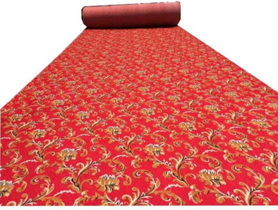 Scarpet Red Synthetic Carpet(152 cm,  X 304 cm, Rectangle)