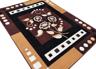 Sana Carpet Multicolor Silk Carpet(7 ft,  X 5 ft, Rectangle)