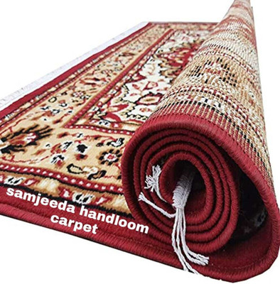 Ra handloom carpet Multicolor Acrylic Carpet(120 cm,  X 150 cm, Rectangle)