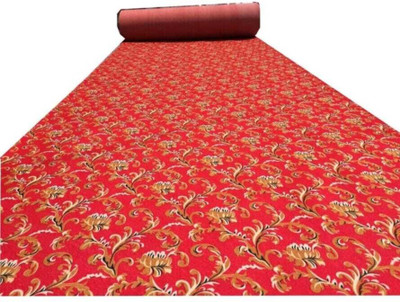 Samjeeda Handloom carpets Green Synthetic Carpet(152 cm,  X 304 cm, Rectangle)
