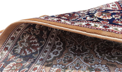 Acarpet Multicolor Silk Carpet(5 ft,  X 7 ft, Rectangle)