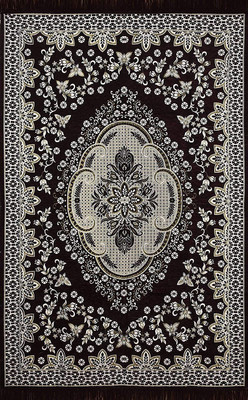 AF 6 cm  X 9 cm Cotton Dhurrie(Rectangle, Brown)