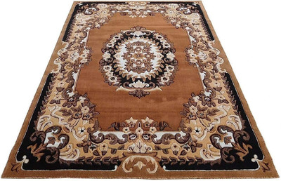 Acarpet Gold Acrylic Carpet(6 cm,  X 8 cm, Rectangle)