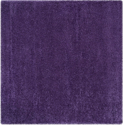 HR CARPET Purple Polyester Carpet(2 ft.,  X 4 ft., Rectangle)
