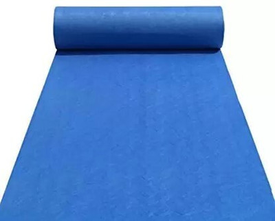 AyanCarpets Blue Synthetic Carpet(10 ft,  X 10 ft, Rectangle)