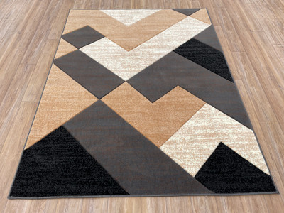 Shag Weaving Grey Wool Carpet(60 cm,  X 180 cm, Rectangle)