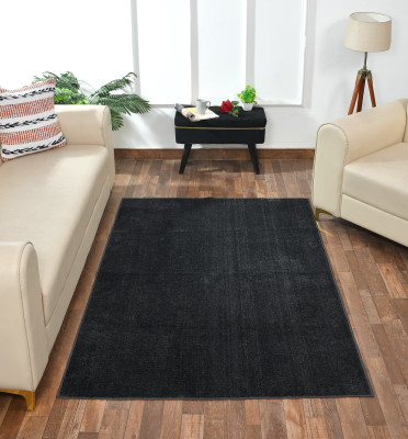 VIKCLIQUE Grey Blended Area Rug(91.44 cm,  X 152.4 cm, Rectangle)