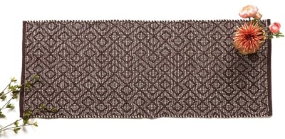 Democracy homes Brown Cotton Runner(1 ft,  X 4 ft, Rectangle)