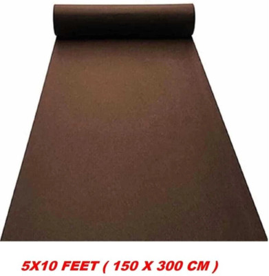 Samjeeda Handloom carpets Brown Synthetic Carpet(152 cm,  X 304 cm, Rectangle)