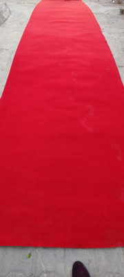 AAcarpet Red Nylon Carpet(5 cm,  X 8 cm, Rectangle)