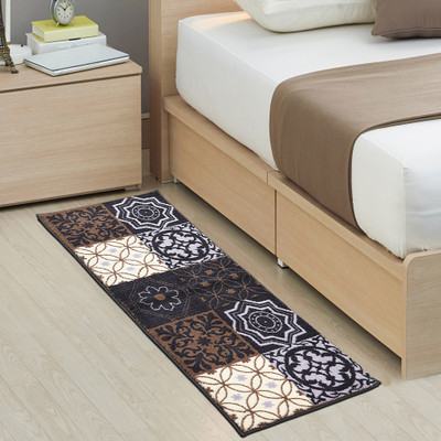 Saral Home Multicolor Polyester Runner(45 cm,  X 120 cm, Rectangle)