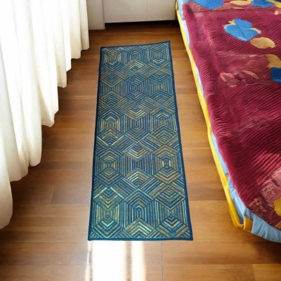 Mart Eighty8 Multicolor Cotton Carpet(22 cm,  X 55 cm, Rectangle)