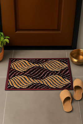 ROYALTHREAD Multicolor Polypropylene, Silk Carpet(40 cm,  X 60 cm, Rectangle)