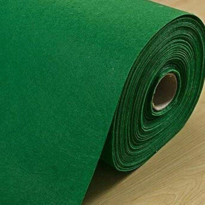 AyanCarpets Green Synthetic Carpet(5 ft,  X 10 ft, Rectangle)