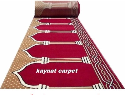 KAYNAT CARPET Red, Gold Acrylic, Wool Carpet(120 cm,  X 900 cm, Rectangle)