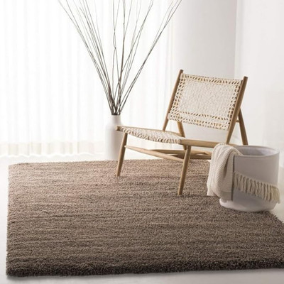 KAALENRIDE 90 cm  X 150 cm Polyester Carpet(Rectangle, Brown)