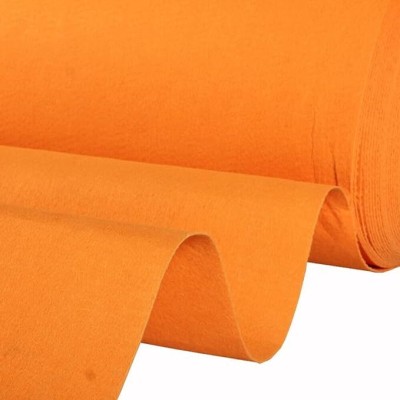 AlishaCarpet Orange Nylon Carpet(150 cm,  X 300 cm, Rectangle)