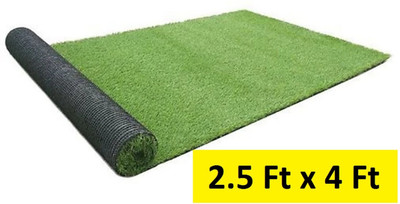 GULISTAAN Green Polypropylene Carpet(2 ft,  X 4 ft, Rectangle)