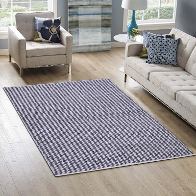 PEQURA Multicolor Wool Area Rug(5 ft,  X 7 ft, Abstract)