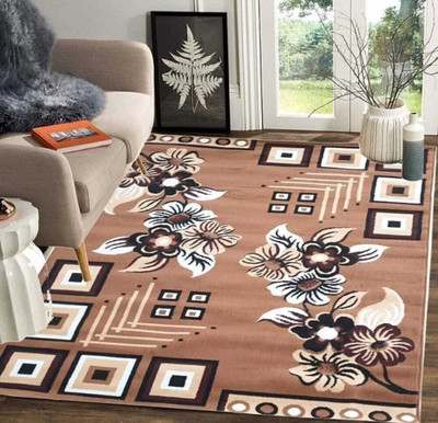 Samjeeda Handloom carpets Multicolor Acrylic Carpet(150 cm,  X 210 cm, Rectangle)