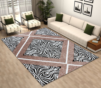 Multitex Multicolor Polyester Carpet(150 cm,  X 60 cm, Rectangle)
