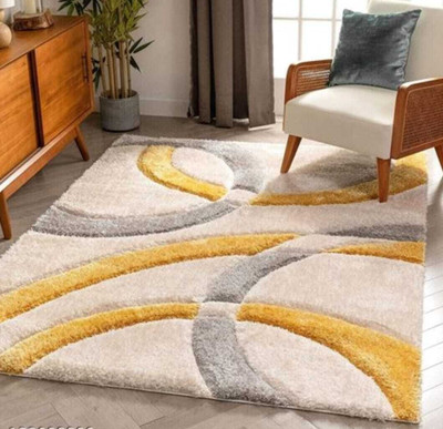 Samjeeda Handloom carpets Lavender Wool Carpet(90 cm,  X 150 cm, Rectangle)