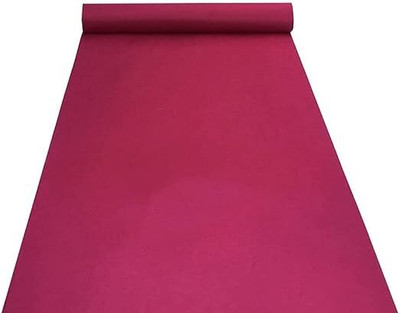 Shanno Collection Maroon Nylon Carpet(182 cm,  X 304 cm, Rectangle)