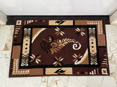 HR CARPET Brown Acrylic Runner(2 ft.,  X 3 ft., Rectangle)