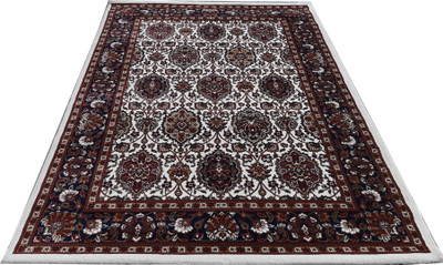 Shag Weaving Multicolor Silk Carpet(3 ft,  X 5 ft, Rectangle)