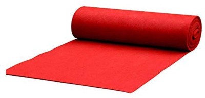 KAYNAT CARPET Red Nylon Carpet(5 ft,  X 8 ft, Rectangle)