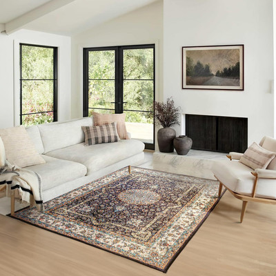 STATUS Multicolor Velvet Carpet(150 cm,  X 210 cm, Rectangle)