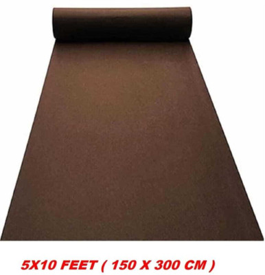 Ra handloom carpet Grey Synthetic Carpet(152 cm,  X 304 cm, Rectangle)