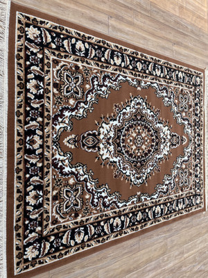 TAHNOORCARPET 150 cm  X 210 cm Acrylic Carpet(Rectangle, Multicolor)