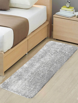 Saral Home Grey Polyester Runner(45 cm,  X 120 cm, Rectangle)