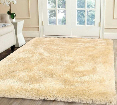 Samjeeda Handloom carpets Light Green Wool Carpet(150 cm,  X 210 cm, Rectangle)
