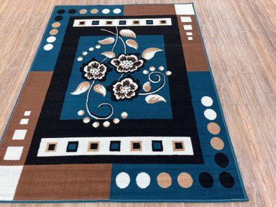 TAHNOORCARPET 120 cm  X 150 cm Acrylic Carpet(Rectangle, Multicolor)