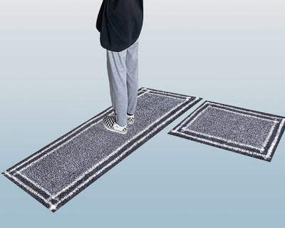 ROUSN Multicolor Cotton Carpet(40 cm,  X 120 cm, Rectangle)