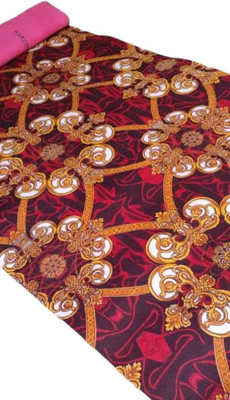 Samjeeda Handloom carpets Red Synthetic Carpet(150 cm,  X 750 cm, Rectangle)