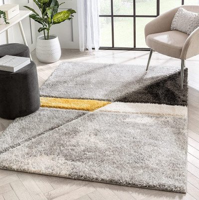 RM Handloom Multicolor Polyester Carpet(91.44 cm,  X 152.4 cm, Rectangle)