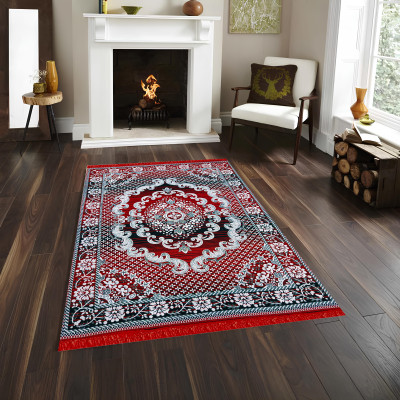 GTCTRADING Multicolor Acrylic Carpet(150 cm,  X 210 cm, Rectangle)