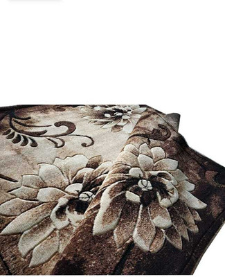Ra handloom carpet Gold Silk Carpet(150 cm,  X 210 cm, Rectangle)