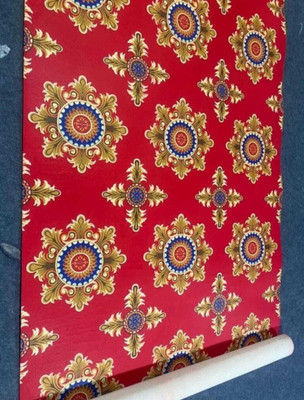 Scarpet Red Synthetic Carpet(152 cm,  X 304 cm, Rectangle)