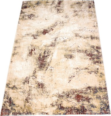Galicha Beige Polypropylene Carpet(120 cm,  X 180 cm, Rectangle)