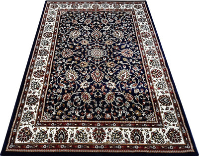HAADI 213 cm  X 152 cm Silk Carpet(Rectangle, Multicolor)