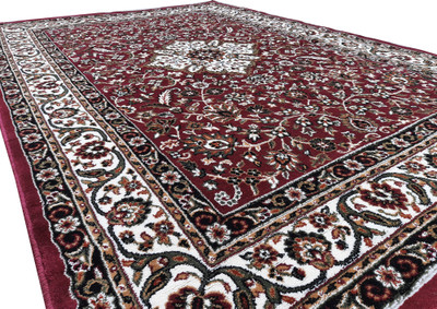Acarpet Maroon Silk Carpet(3 ft,  X 5 ft, Rectangle)
