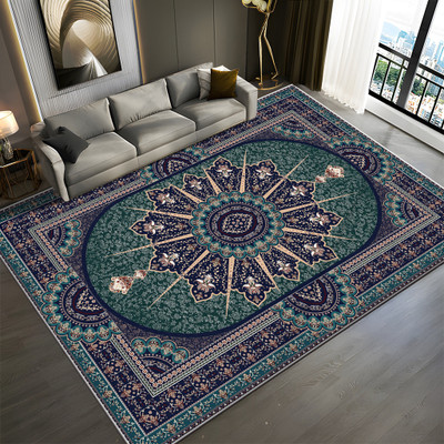 MahekAccessories 152 cm  X 213 cm Velvet Carpet(Rectangle, Multicolor)