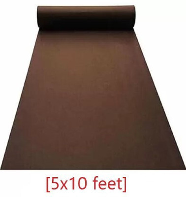 Acarpet Brown Nylon Carpet(5 ft,  X 10 ft, Rectangle)