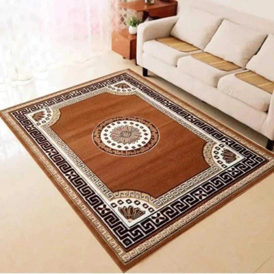Acarpet Gold Acrylic Carpet(5 cm,  X 7 cm, Rectangle)