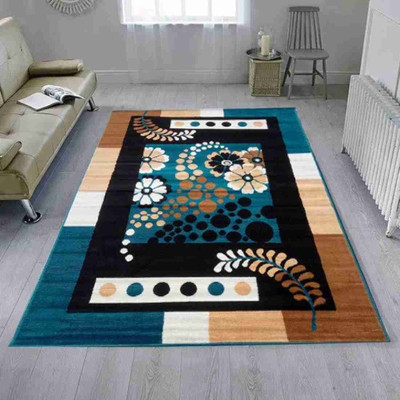 CHAUDHARYCARPET Multicolor Acrylic Carpet(150 cm,  X 200 cm, Rectangle)